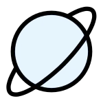 Planet SVG Icon